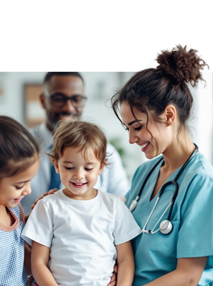 Pediatric Team at Quality Care Pediatrics in Stonecrest specializes in care for growing families and building trust.