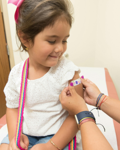 child at Stockbridge Pediatrician